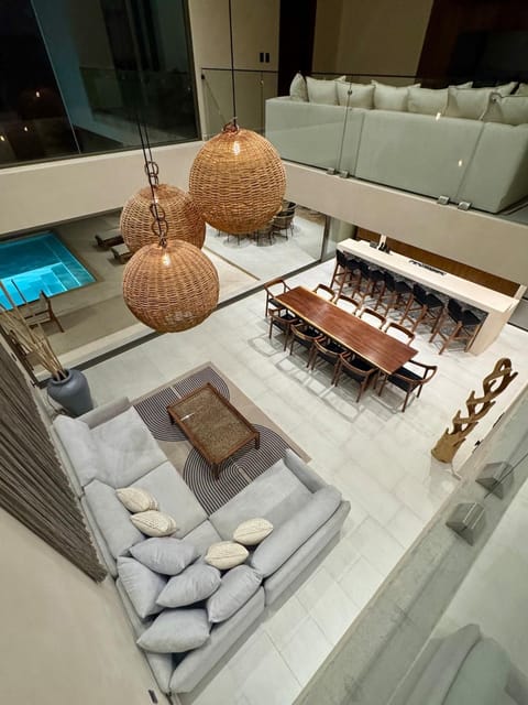 Living room, Decorative detail, Dining area, Pool view, Swimming pool