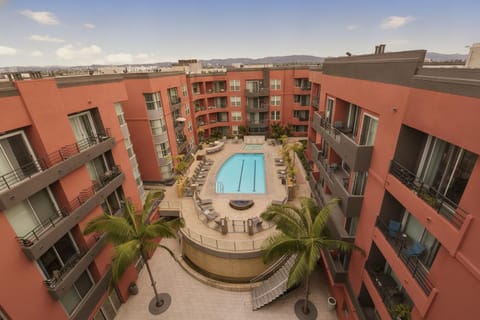 Pool view, Swimming pool, Inner courtyard view