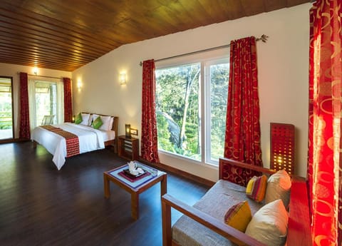 Photo of the whole room, Bedroom, Mountain view