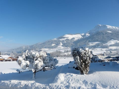 Natural landscape, Winter, Mountain view