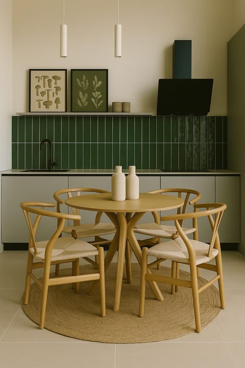 Kitchen or kitchenette, Dining area