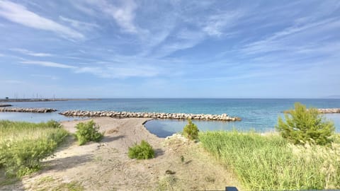 Natural landscape, Garden, Beach, Sea view