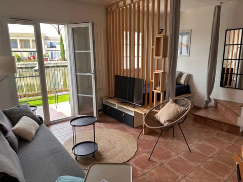 Patio, Living room, Seating area