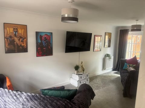 Communal lounge/ TV room, TV and multimedia, Living room, Seating area, Evening entertainment