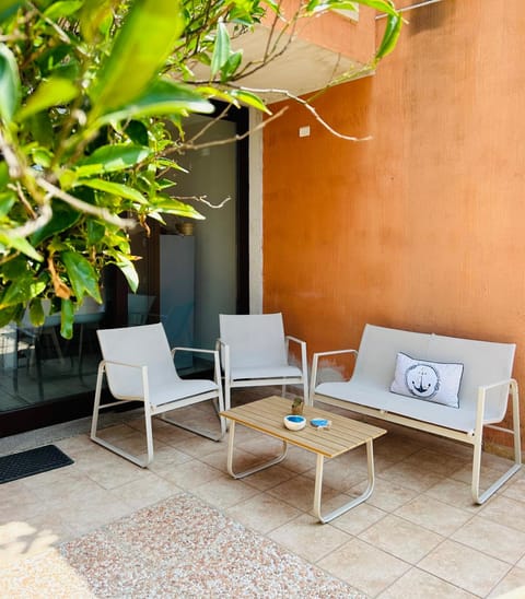 Property building, Patio