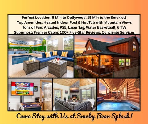 Property building, Game Room, Hot Tub, Living room, Pool view, Pool view