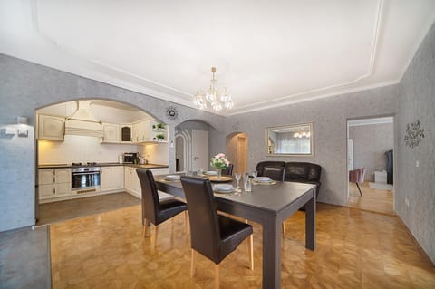 Living room, kitchen