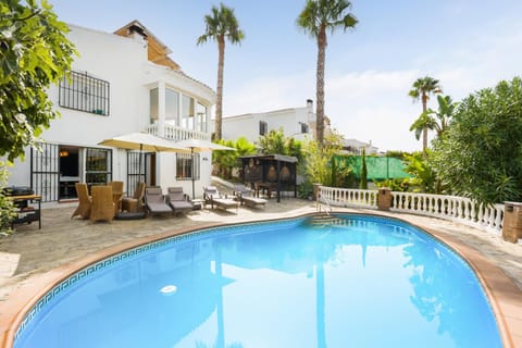 Property building, Living room, Swimming pool