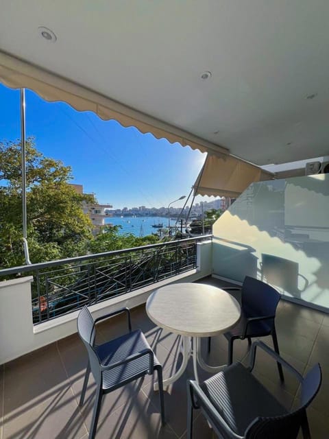 Day, Natural landscape, View (from property/room), Balcony/Terrace, Seating area, Sea view
