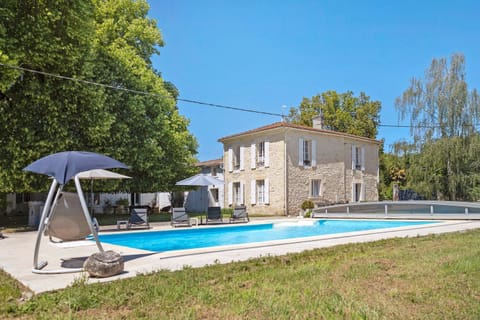 Property building, Living room, Swimming pool