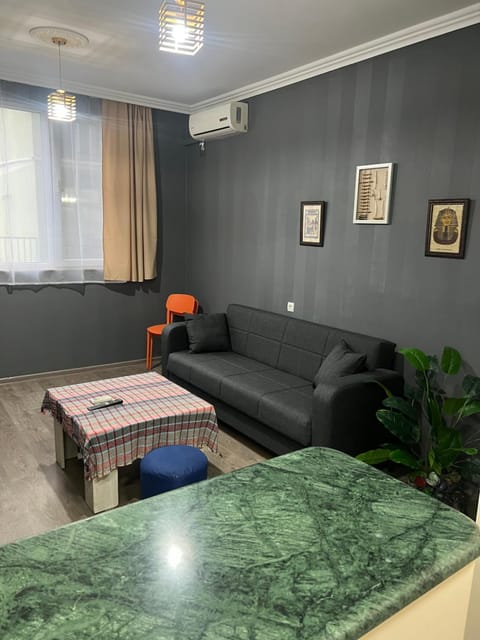 Living room, air conditioner