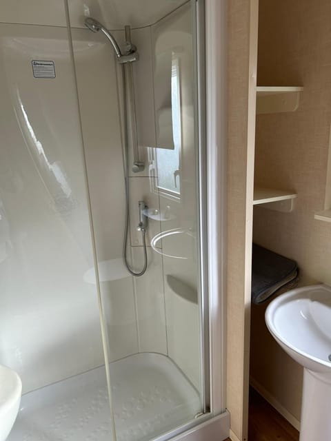 Not taking guests due to storm damage Apartment in Towyn