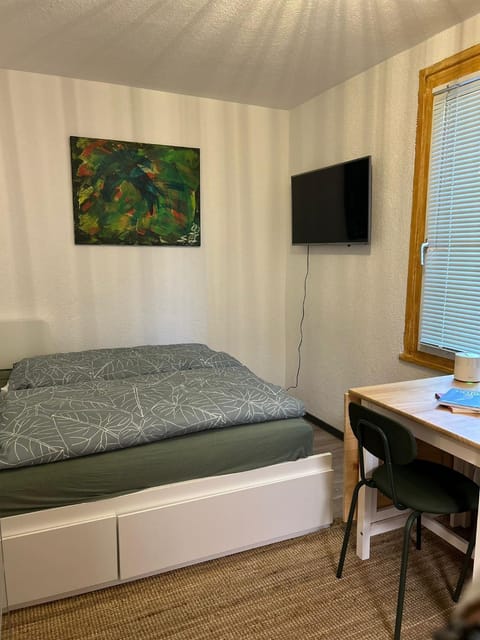 Bed, TV and multimedia, Photo of the whole room, Bedroom