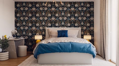 Bed, Bedroom