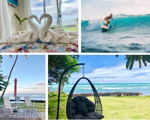 Bed, Natural landscape, Activities, View (from property/room), Beach, Sea view