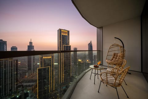 City view, Sunset