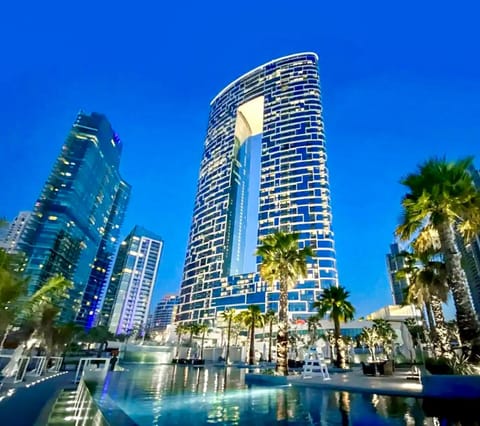 Property building, Night, Location