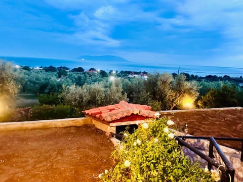 Natural landscape, View (from property/room), Balcony/Terrace, Sea view
