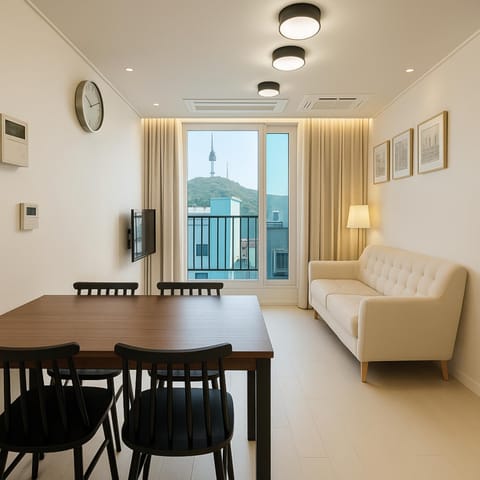 Living room, Landmark view, air conditioner