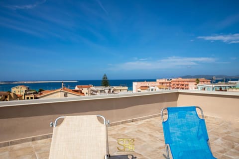 Natural landscape, Balcony/Terrace, Sea view, sunbed