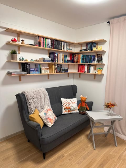 Library, Living room, Seating area, Autumn