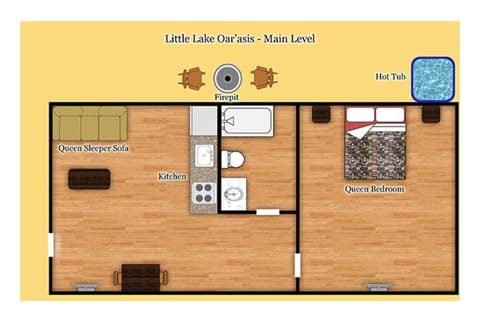 Little Lake Oarasis by Venture Smoky Mountains House in Sevierville