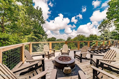 The Highest Point View by Venture Smoky Mountains House in Gatlinburg