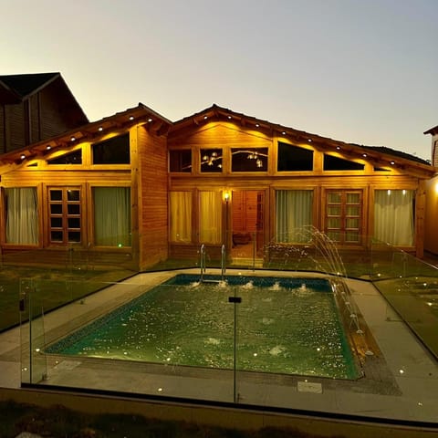 Property building, Night, Pool view, Swimming pool, Swimming pool