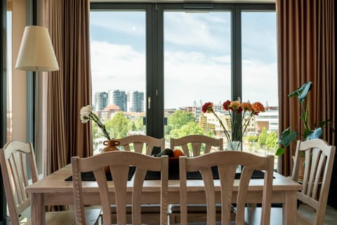 View (from property/room), Living room, Dining area