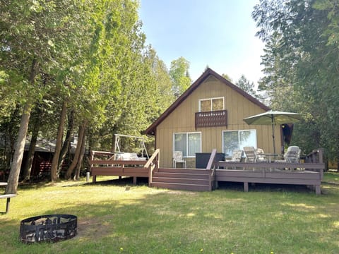 The House that Jack Built House in Brevort Lake