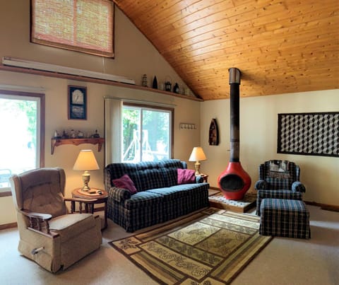 The House that Jack Built House in Brevort Lake