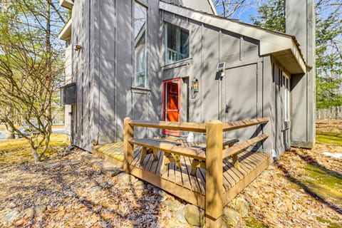 Steps to Jack Frost Ski Resort Townhome with Decks House in Kidder Township