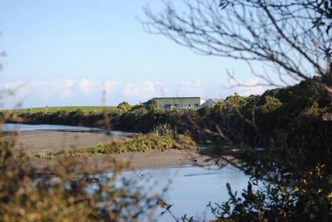 Property building, Natural landscape, River view