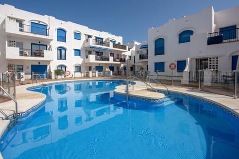 Property building, Living room, Swimming pool