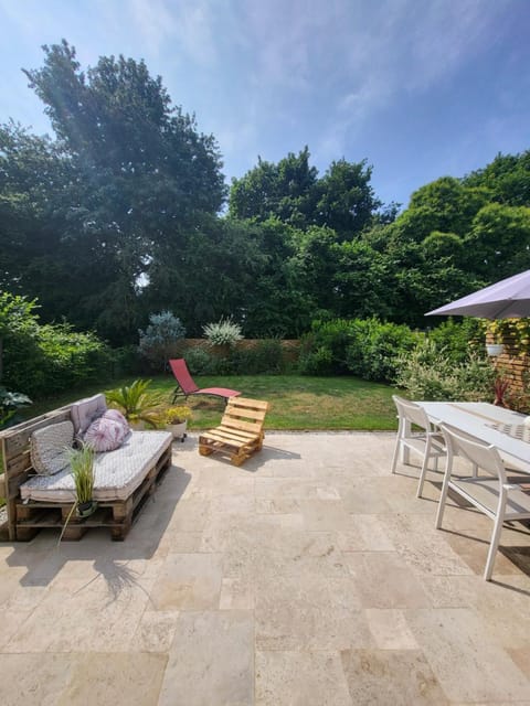 Patio, Garden, Garden view