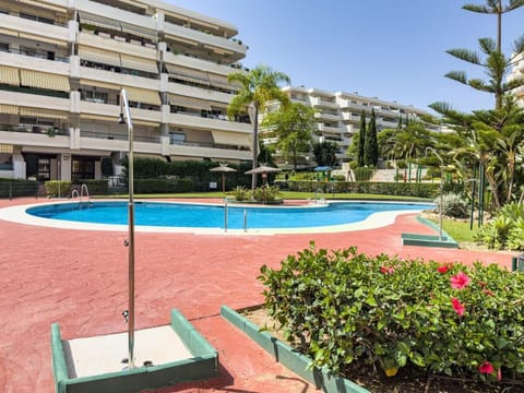 Property building, Garden, Pool view, sunbed
