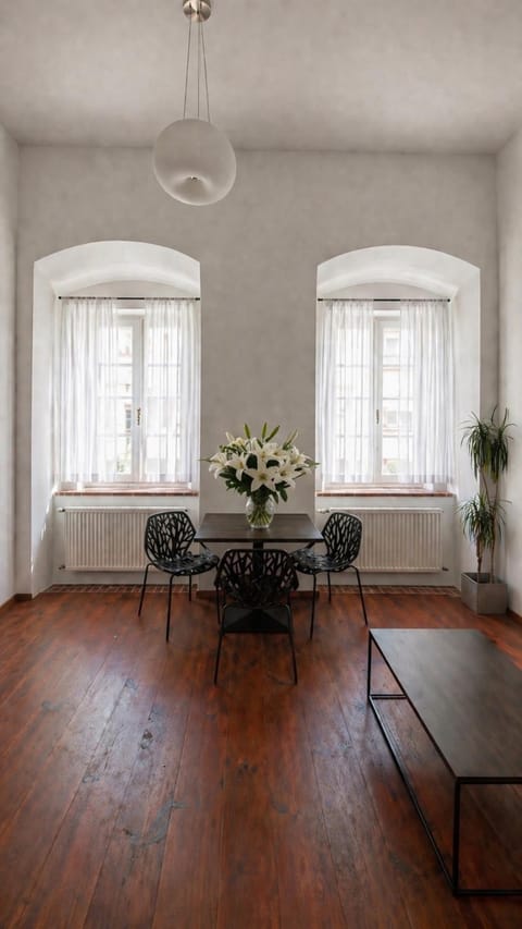 Living room, kitchen