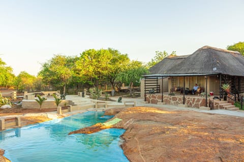 Natural landscape, Pool view, Swimming pool