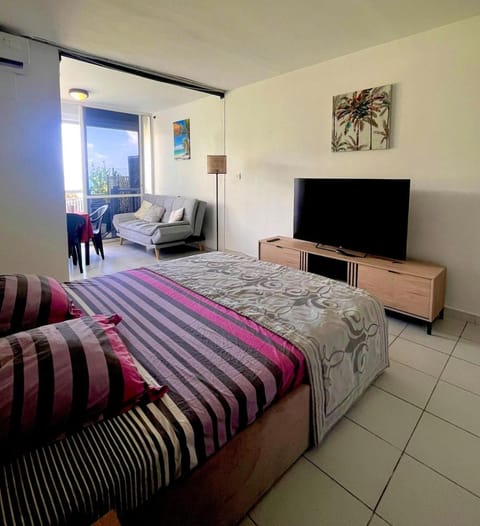 Vue Mer Studio Village Viva ac CITERNE Apartment in Le Gosier