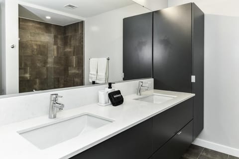 Stylish 2BR Retreat Gym Parkng and Scenic Rooftop Apartment in Crystal City
