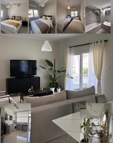 Communal lounge/ TV room, Bed, TV and multimedia, Living room, Photo of the whole room, Seating area, Evening entertainment, Bedroom