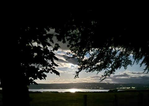 Natural landscape, Lake view, Sunset