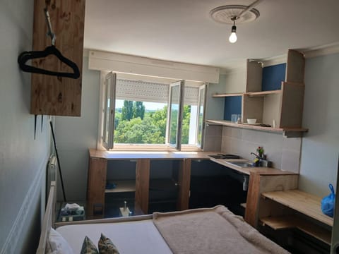 Kitchen or kitchenette, Photo of the whole room, Bedroom
