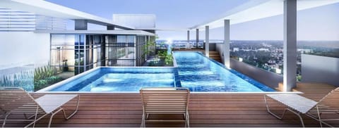 Pool view, Swimming pool