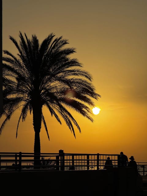 Natural landscape, Beach, Sea view, Sunset