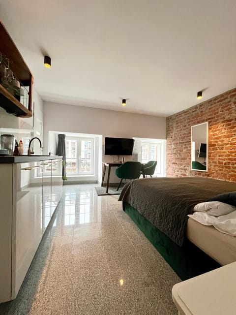 Kitchen or kitchenette, Living room, Photo of the whole room, Seating area