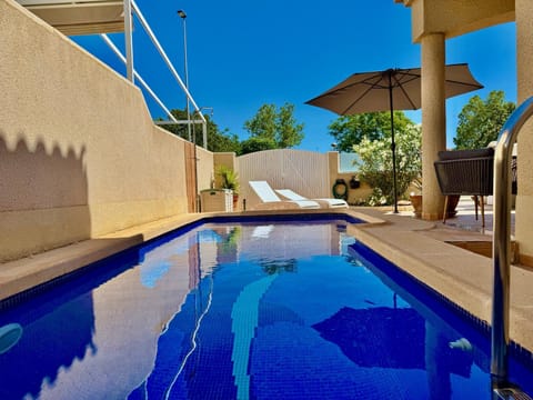 Pool view, Swimming pool, Swimming pool, sunbed