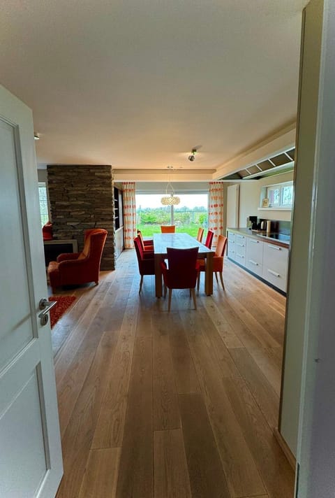 Living room, kitchen