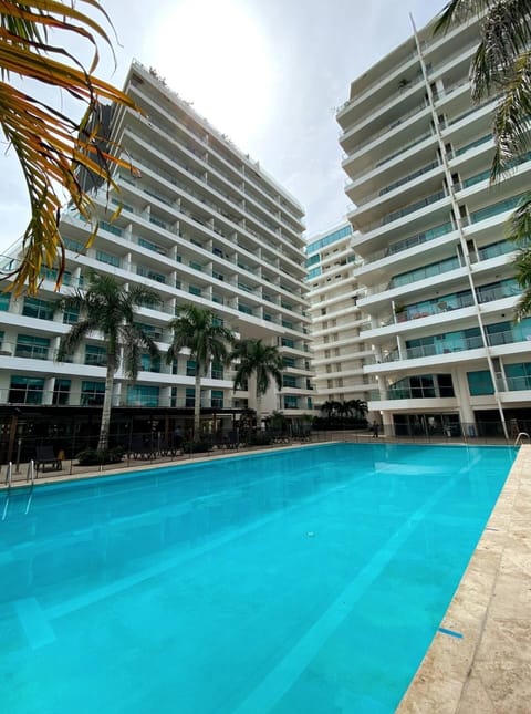 Property building, Pool view, Swimming pool