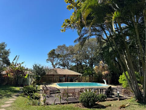 Property building, Pool view